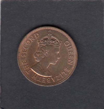 Beschrijving: 5 Cent ELIZABETH II 